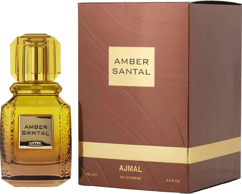 Ajmal Amber Santal Eau De Parfum 100ml bottle