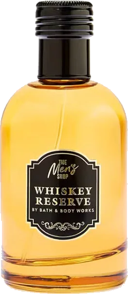 Bath & Body Works Whiskey Reserve cologne bottle