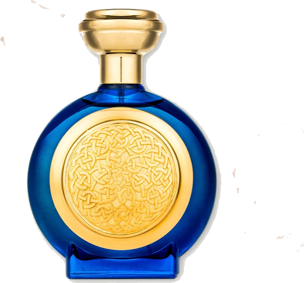 Boadicea the Victorious Azrak blue perfume bottle