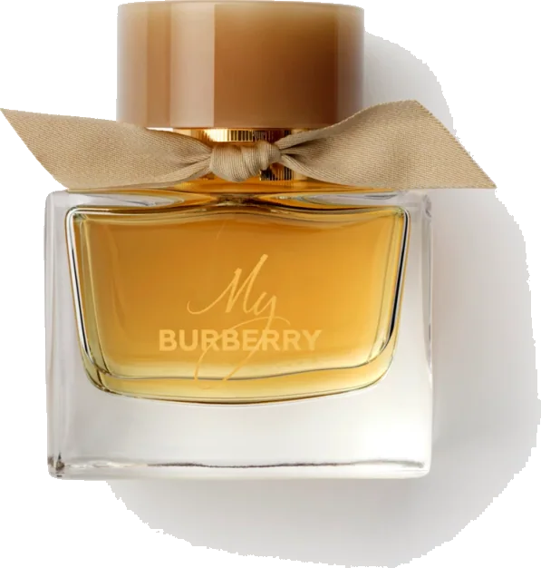 My Burberry Eau de Parfum bottle with horn-finish cap