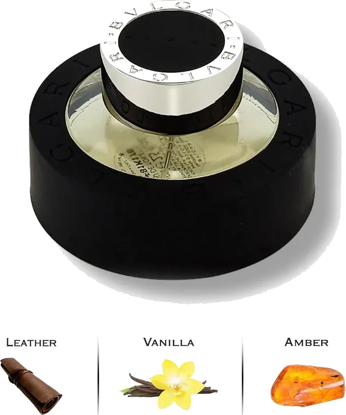 Bvlgari Black eau de toilette bottle
