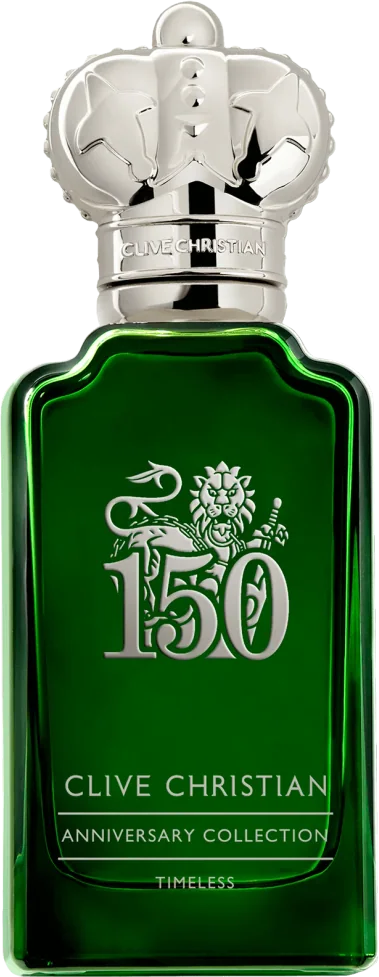 Clive Christian Timeless 50ml perfume bottle from the 150th Anniversary Collection