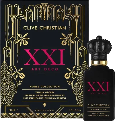 Clive Christian XXI Art Deco Vanilla Orchid bottle