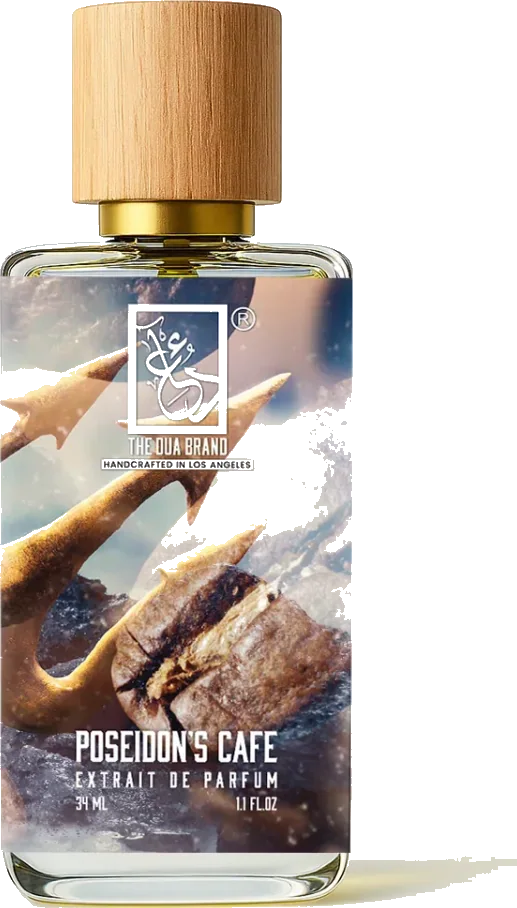 Dua Poseidon's Cafe extrait de parfum bottle front view