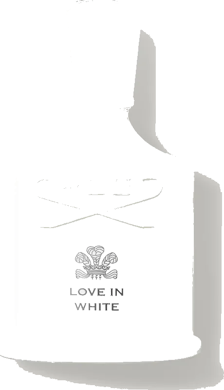 Creed Love in White 75ml white Eau de Parfum bottle with white cap - front view