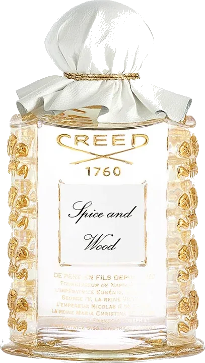 Creed Spice and Wood Les Royales Exclusives eau de parfum bottle