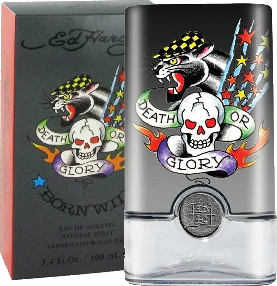 Ed Hardy Born Wild eau de toilette spray bottle for men