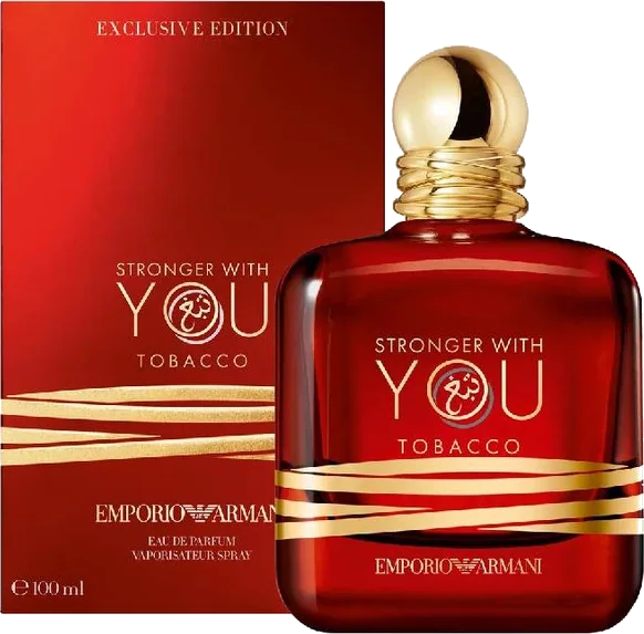 Giorgio Armani Stronger With You Tobacco eau de parfum bottle
