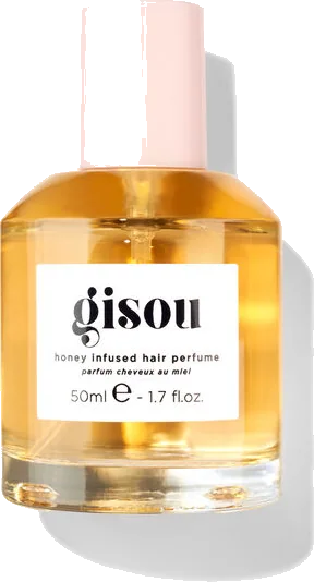 Gisou Honey Infused Hair Perfume - Wildflower Honey bottle on Space NK product page