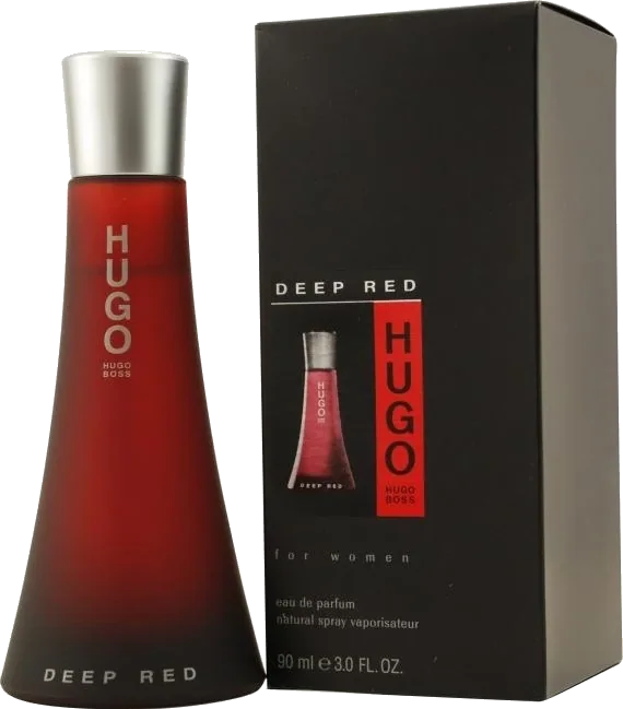 Hugo Boss Deep Red Eau de Parfum 90ml bottle