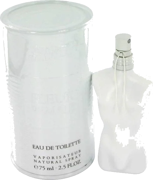 Jean Paul Gaultier Fleur du Male white torso bottle