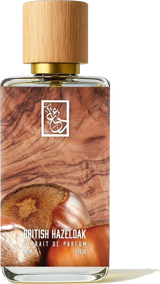 British Hazeloak fragrance bottle, inspired by Jo Malone English Oak & Hazelnut