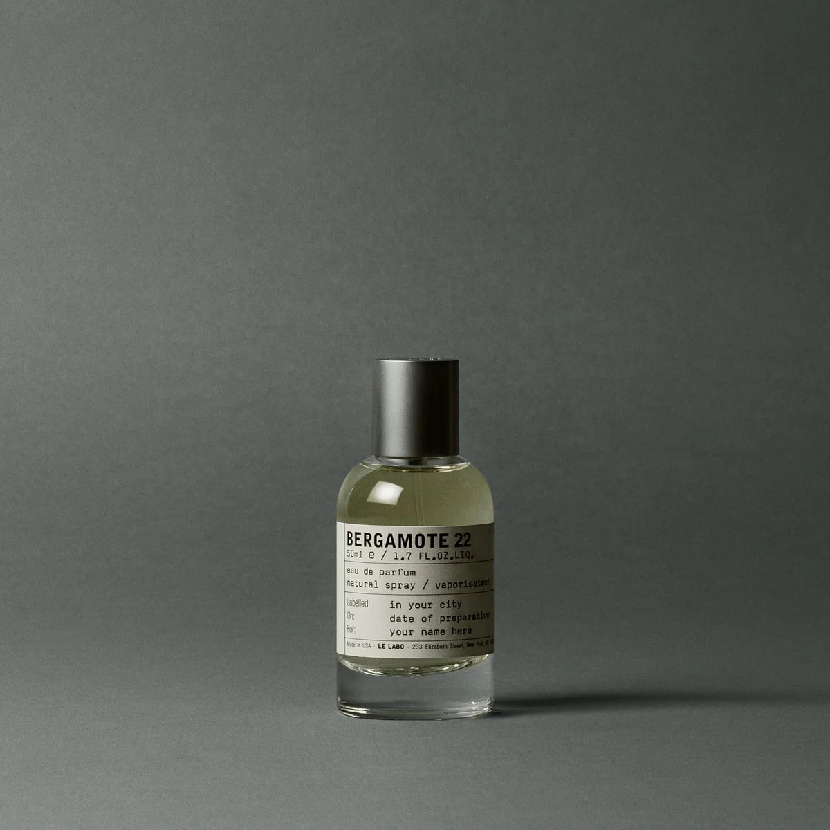 Le Labo Bergamote 22 bottle