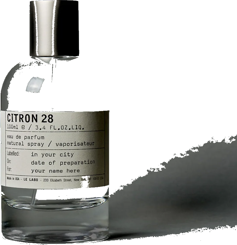 Le Labo Citron 28, Seoul bottle