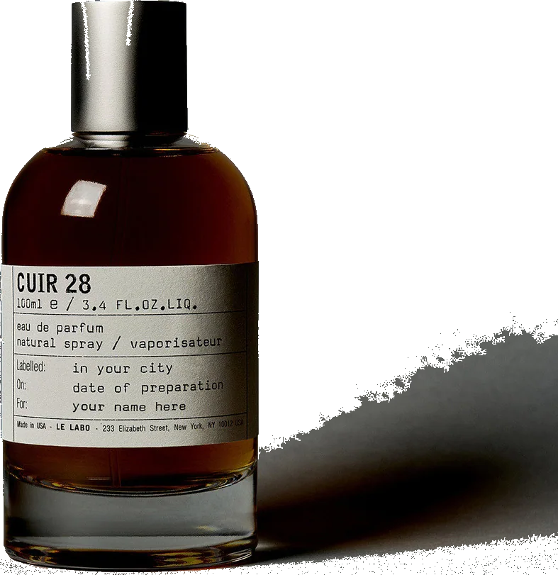 Le Labo Cuir 28 Dubai eau de parfum bottle