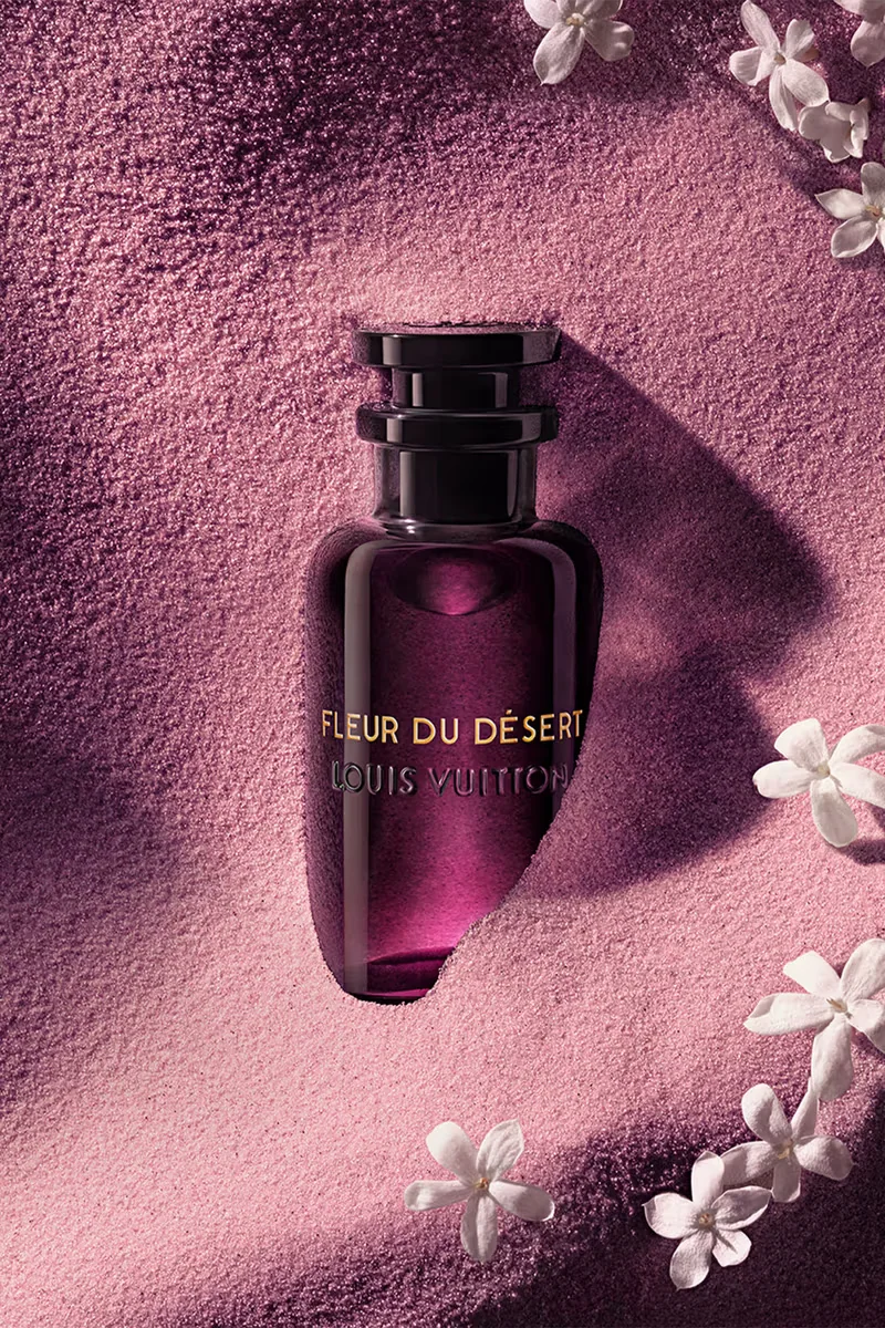 Louis Vuitton Fleur du Désert eau de parfum bottle