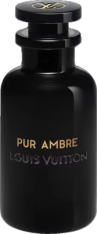 Louis Vuitton Pur Ambre black flacon, 100ml Pure Perfume bottle