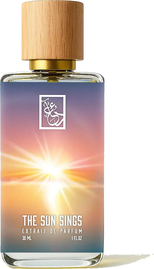 The Sun Sings, inspired by Louis Vuitton Sun Song, fragrance bottle