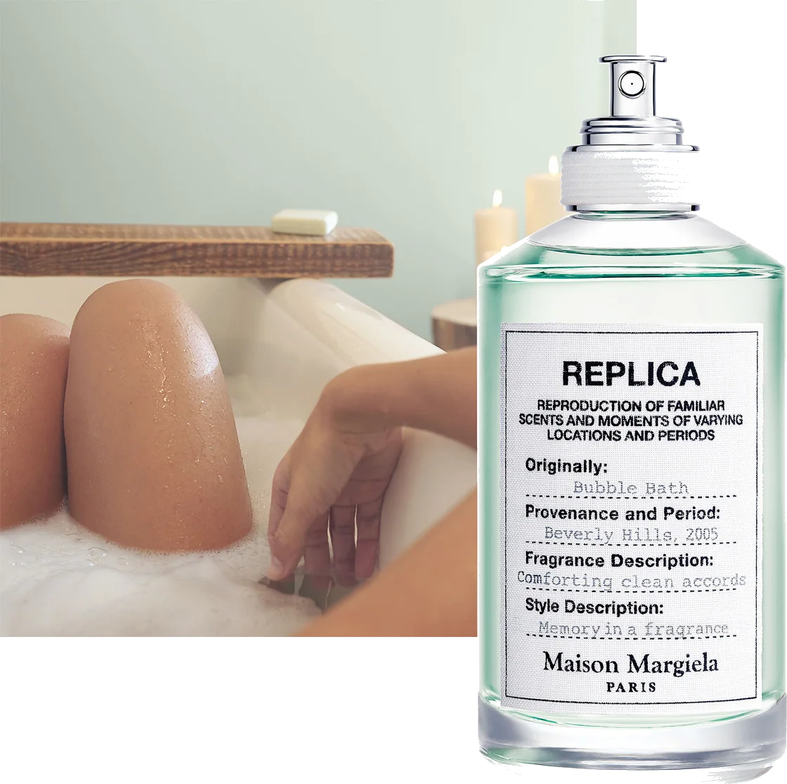 Maison Margiela Replica Bubble Bath Eau de Toilette bottle