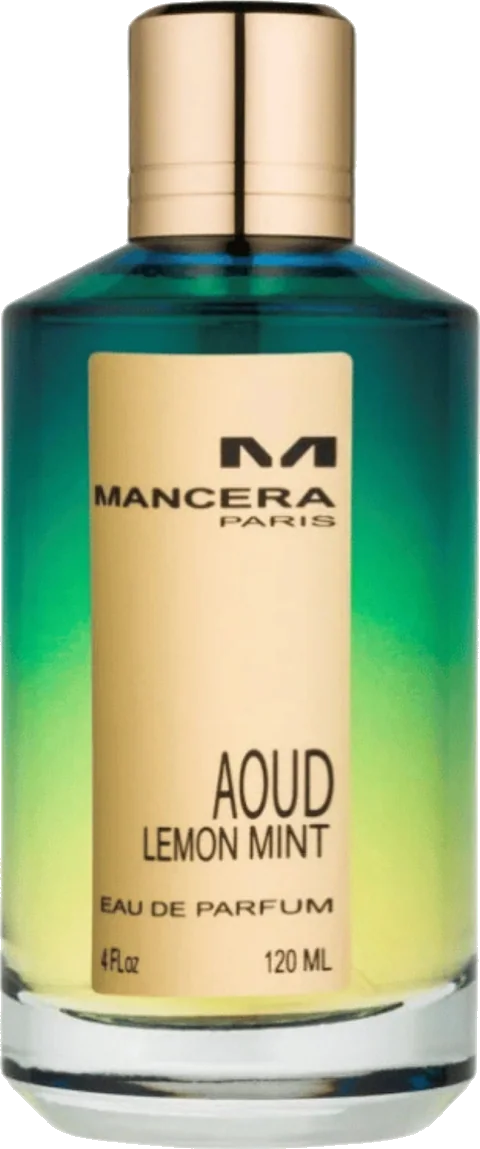 Mancera Aoud Lemon Mint eau de parfum bottle