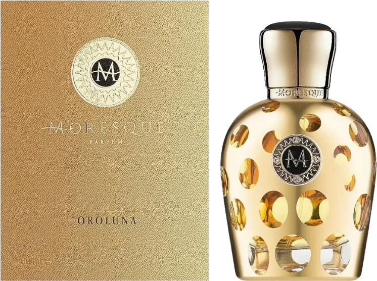 Moresque Oroluna Eau de Parfum bottle