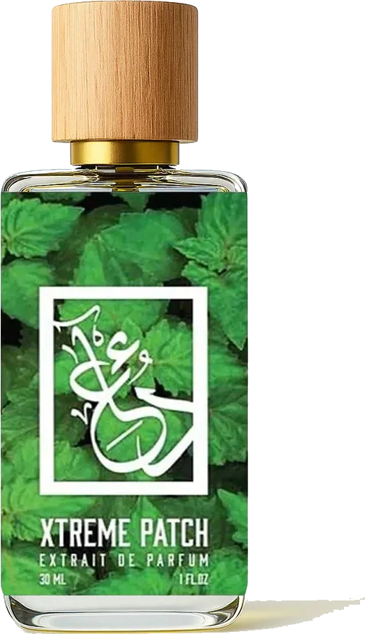 DUA Xtreme Patch bottle, inspired by Nicolai Patchouli Intense