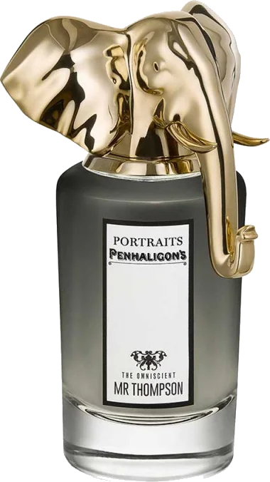 Penhaligon's The Omniscient Mr Thompson eau de parfum bottle (elephant-head Portraits flacon)