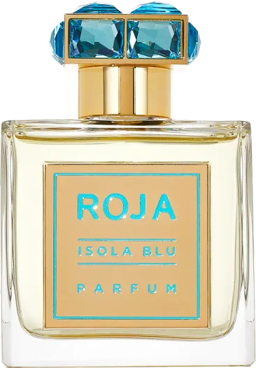 Roja Parfums Isola Blu Parfum bottle, official product photo from Roja Dove Perfumery