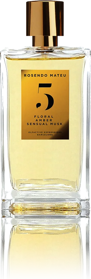 Rosendo Mateu No. 5 Floral, Amber, Sensual Musk bottle