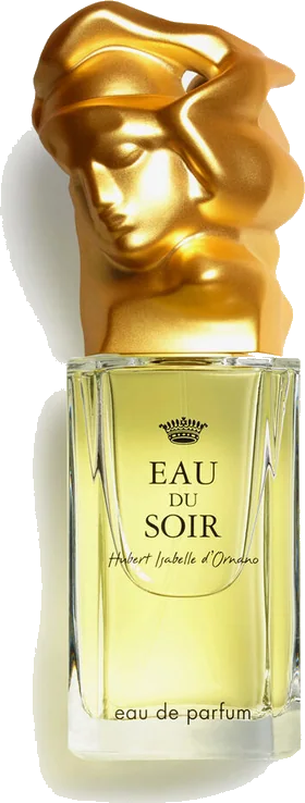 Sisley Eau du Soir eau de parfum bottle with sculpted star-shaped cap