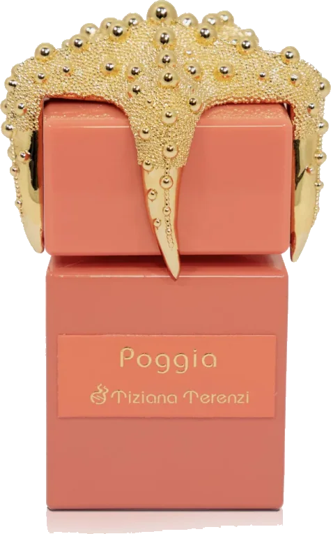 Tiziana Terenzi Poggia extrait de parfum bottle with golden starfish cap