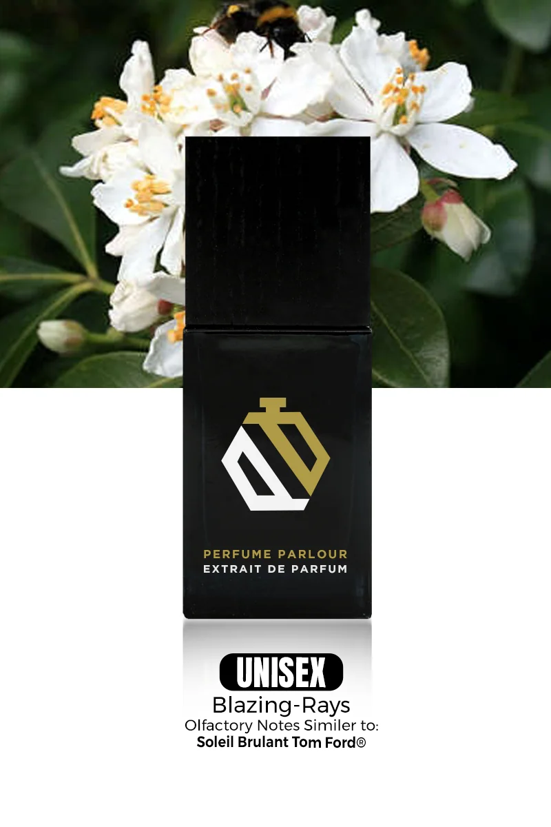 Soleil Brulant-inspired fragrance bottle