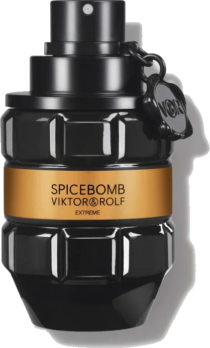 Viktor & Rolf Spicebomb Extreme Eau de Parfum grenade-shaped bottle packshot