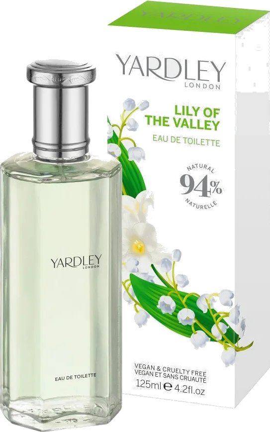 Yardley London Lily of the Valley Eau de Toilette 125ml bottle