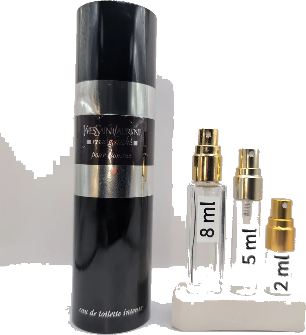 Yves Saint Laurent Rive Gauche Pour Homme Intense bottle (2004 batch) photographed by retailer