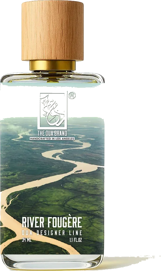 River Fougère bottle, inspired by Yves Saint Laurent Rive Gauche